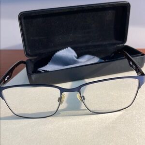 SPY  Men’s Black and Brown Eyeglass Frames